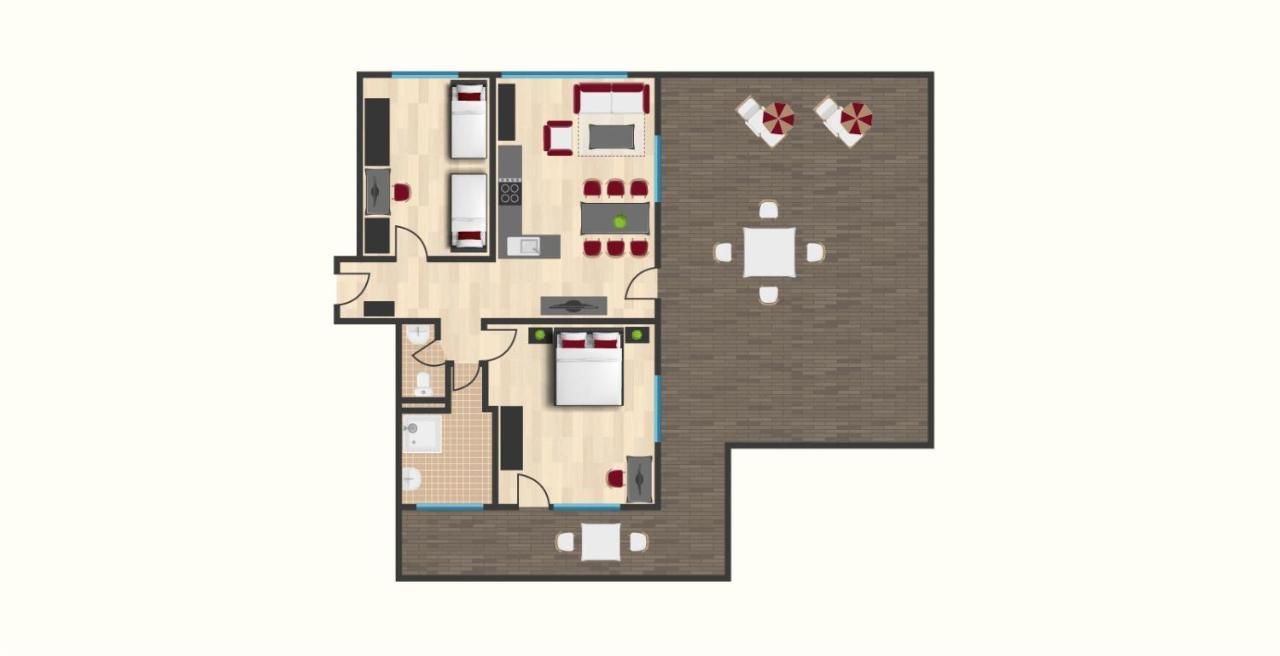 Haus Haberstock Appartement Riezlern Buitenkant foto